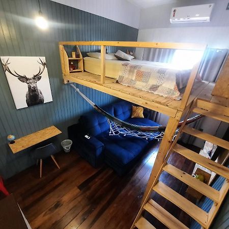 Quarto Mezanino Com Smarttv E Ar Itajai Bagian luar foto